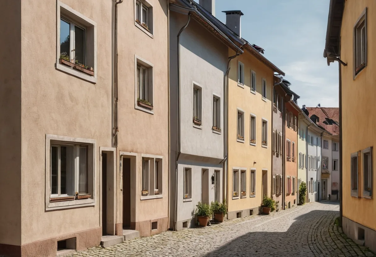 Wohnstraße in München